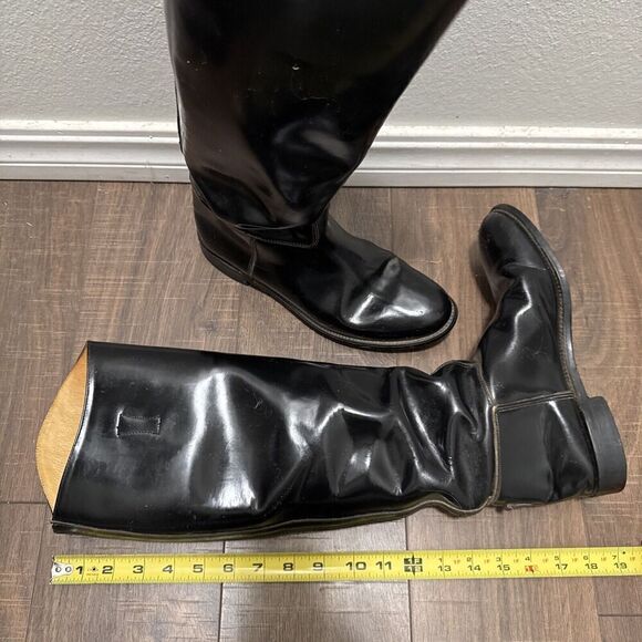 Eisers English Women Riding Boot 'LAST' style 851954 Black Made In England Sz 9 - Picture 8 of 10